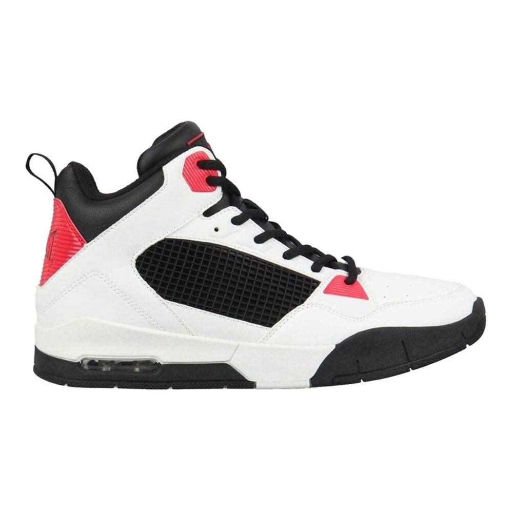 Everlast Mens Layup Sneakers / White/Black/Red